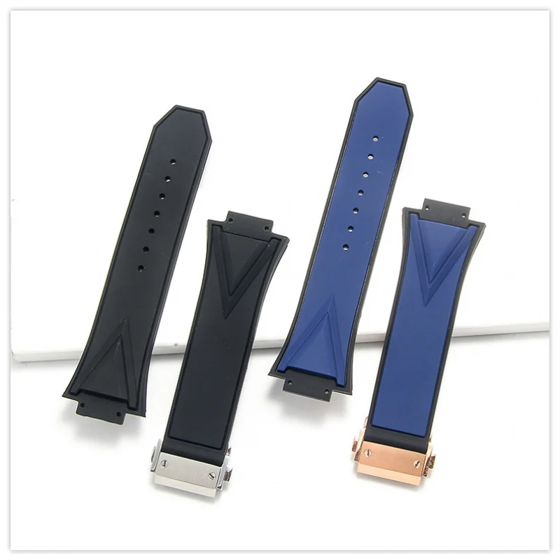 Suitable for Hengbao Yubo Big Bang Classic Fusion Raised Silicone Watch Strap29*17mmRubber Watch Band