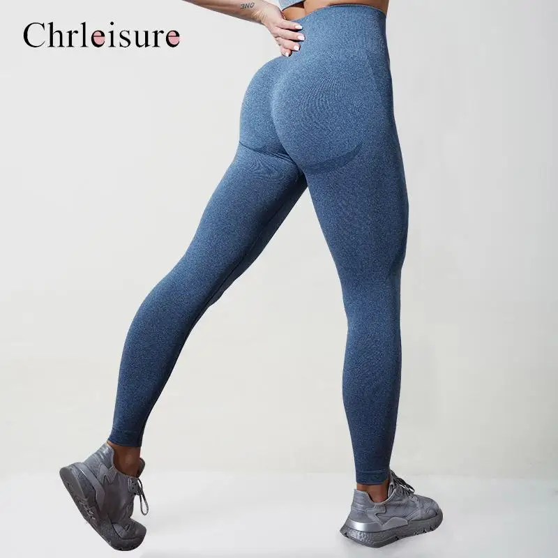 Mulheres Legging Fitness Sexy Leggings Push Up Correndo Sem Costura Leggings Ginsio De Cintura Alta Leggins Mujer