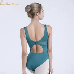 Collant Profissional para Mulheres, Ballet Dance Bodysuit, Colete Yoga, Bailarina Ginástica Leotards, Adulto