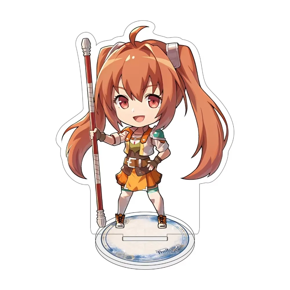 Game The Legend of Heroes: Trails in The Sky Estelle Bright Joshua Bright 10CM Acrylic Stand Keychain Cosplay Desk Decor Gifts