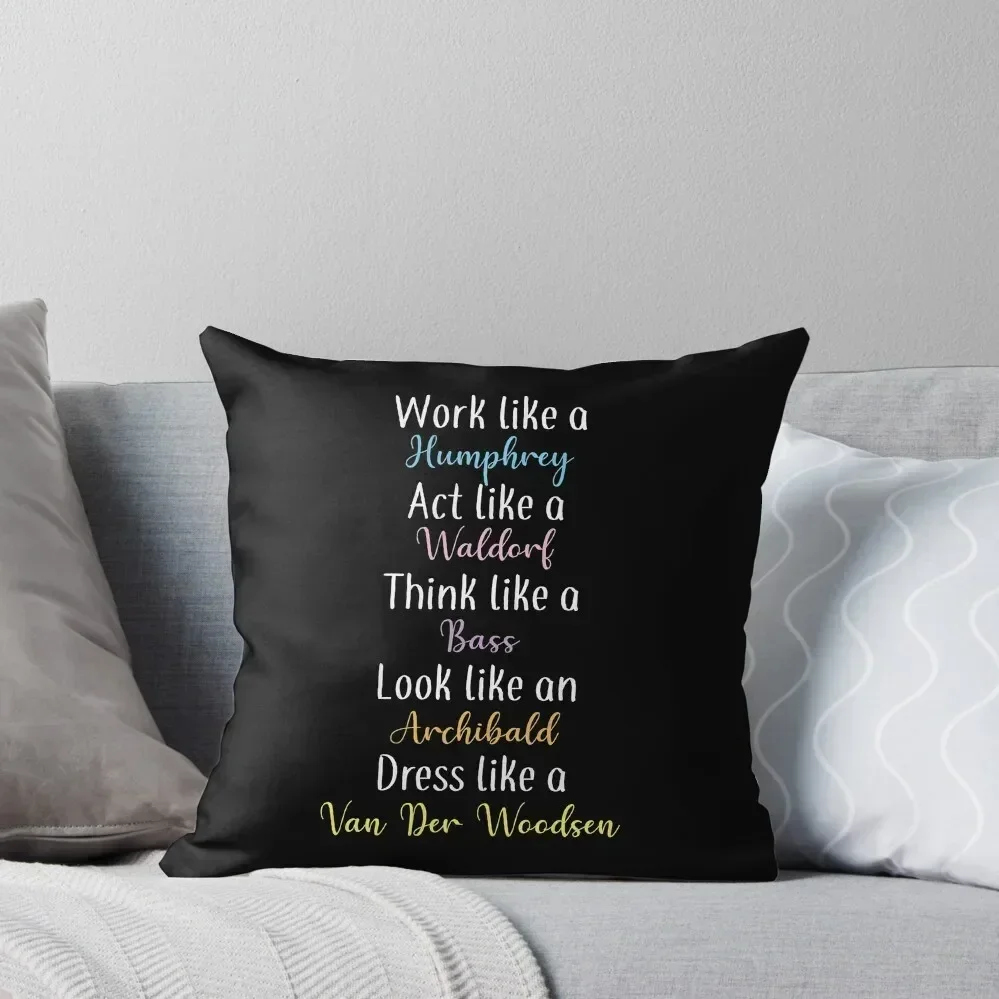 

Work like... Throw Pillow Cushions Cover pillow pillowcase Anime pillow