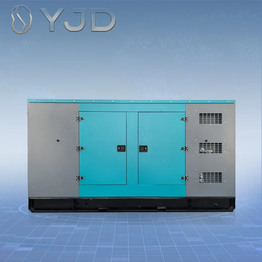 Silent Type Diesel Generator with AC Auto Start Open Frame and Low Noise Alternator 50kW Rated Power