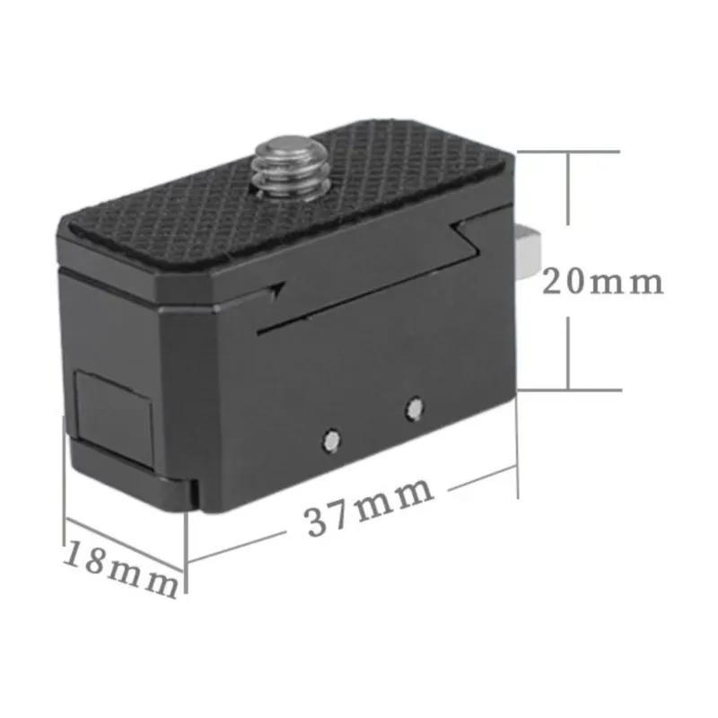 B04B-For X5/4/3/2 Quick Release Mount Base 1/4 Inch Screw Hole Sports Camera Accessories