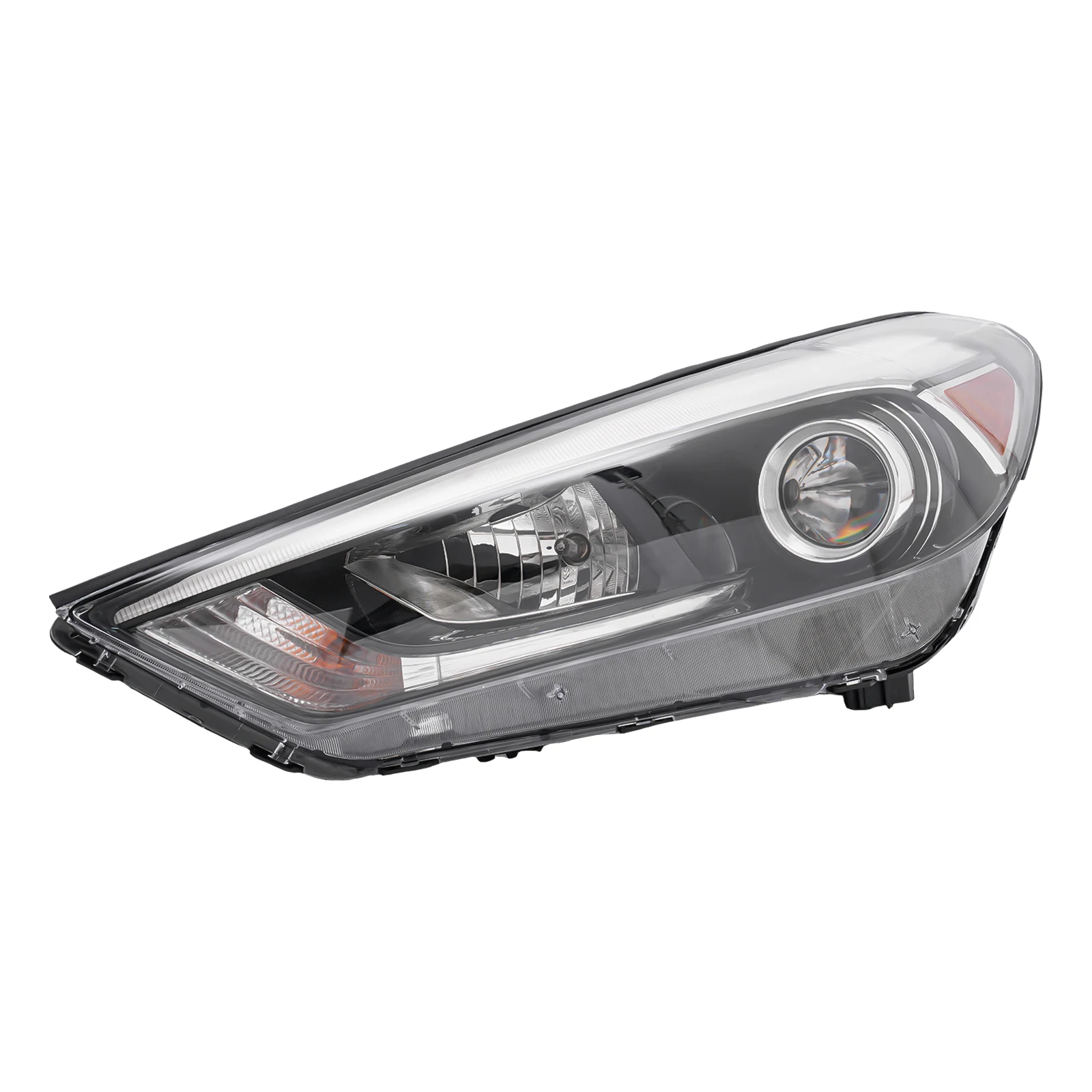 High-quality PP And PC Halogen Left Headlight Fits For 2016-2018 Hyundai Tucson