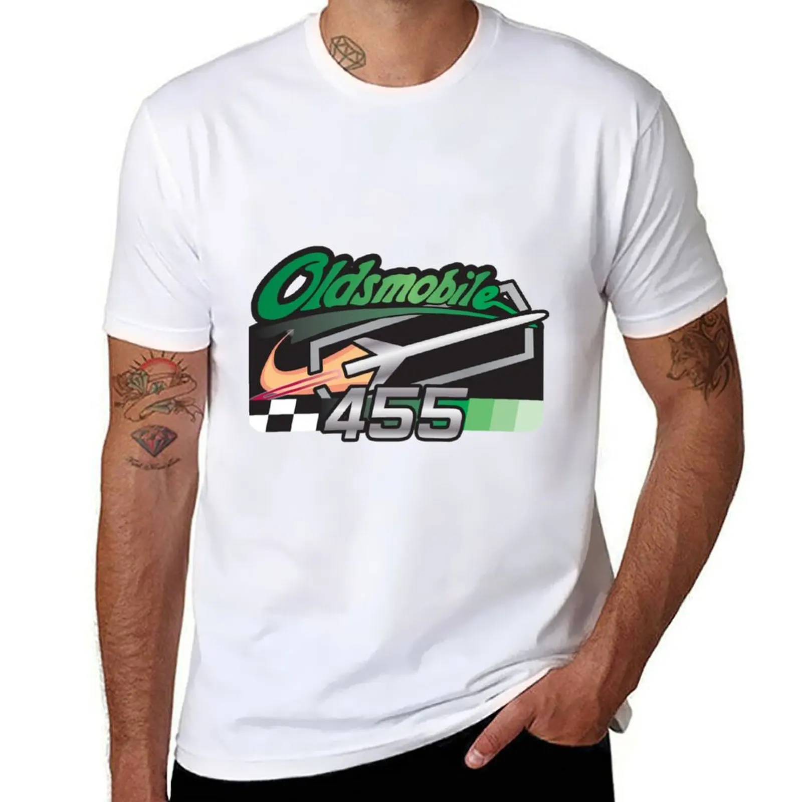 

Oldsmobile 455 Rocket Classic T-Shirt man t shirt summer t shirt man luxury T-Shirt