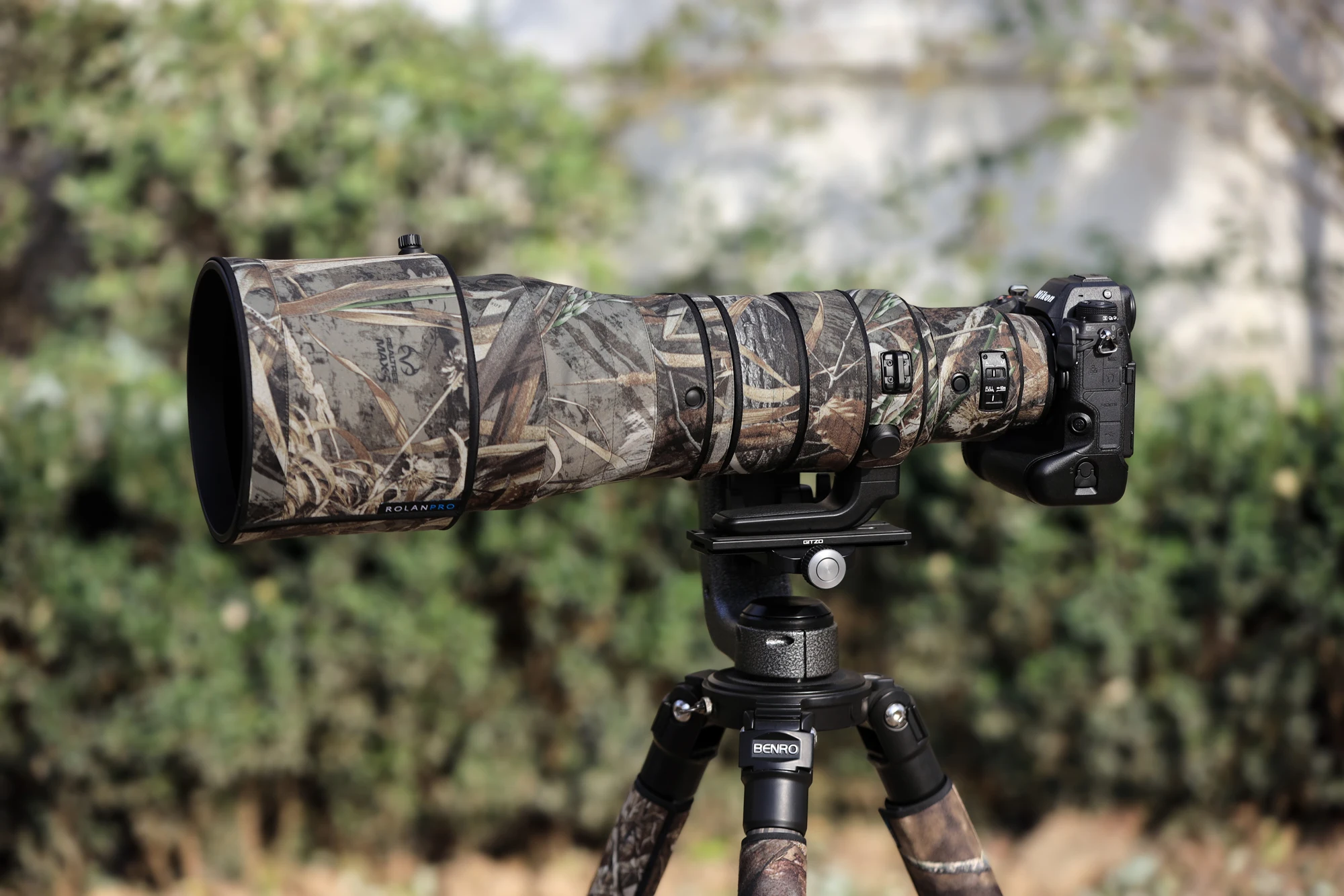 Imagem -04 - Rolanpro-camouflage Lens Capa Protetora para Nikon Capa Impermeável Armas Case Nikon z 600 mm f4 tc vr s z 600 mm