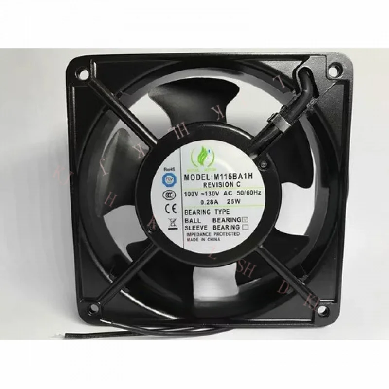 

N NEW FOR MUTUALMOTOR M115BA1H 100-130V 0.28A 25W 12CM Cooling fan