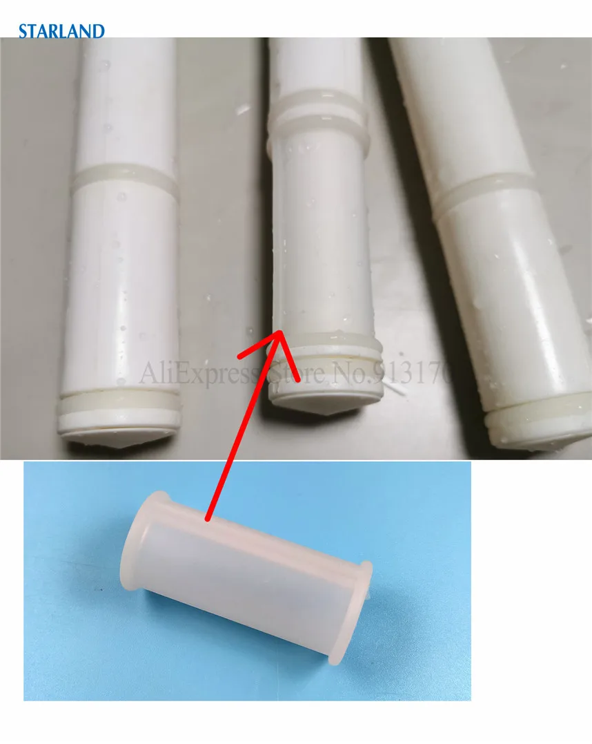 Sleeve Sealing Ring Elastic Seal Pipe Spare Part For Middle Valve Rod Soft Serve Ice Cream Machines Vevor YKF Fitting