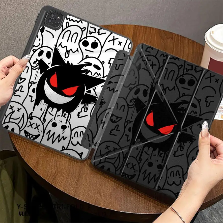 Tablet Case For iPad Pro 11th 10th 9th 8th 7th 12.9inch Mini 6 7 Pro 2025 Air 4 5 M3 M2 1 2 M4 11inch Holder Cover Pokemon