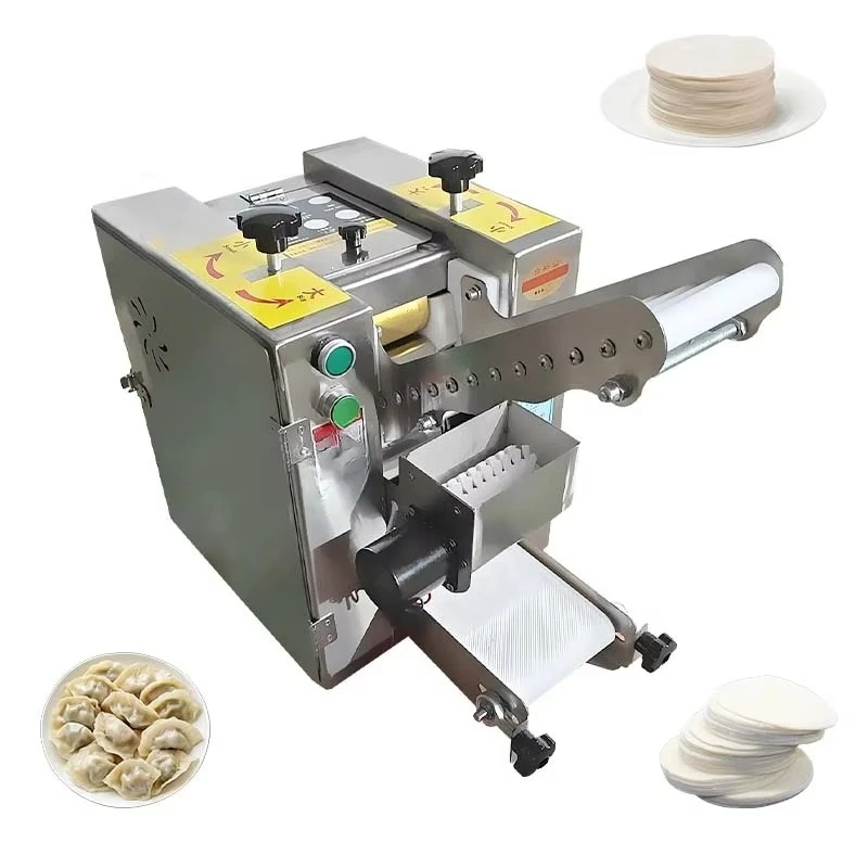 ماكينة تغليف الزلابية باوزي ونتون صانع الجلد ماكينة صنع غلاف السمبوسك ماكينة صنع العجين الأوتوماتيكية #1