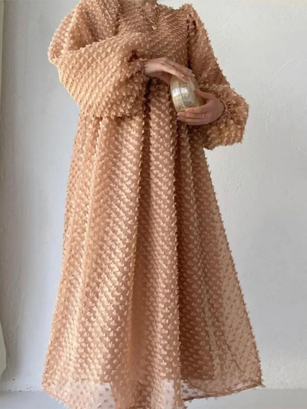 Eid Muslim Women Party Dress Lantern Sleeve Long Dresses Party Abayas Women Turkish Jalabiya Ramadan Abayas Caftan Kaftan 2026