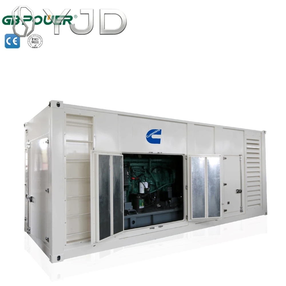 High Quality 60Hz Ats Remote Control 1000kva Soundproof Silent Type Diesel Genset for Engine KTA38-G5 Alternator TAL-A49-E