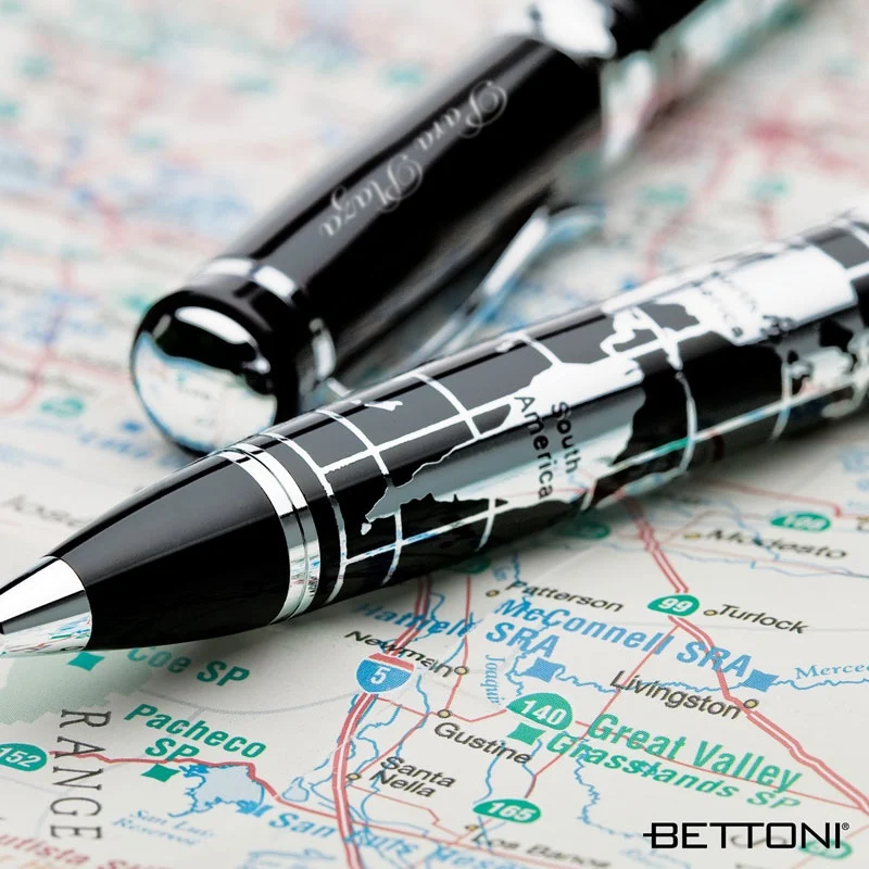 World Map Relief Gel Pen  Gift Signature Pen Can Be Used For Advertising Batch Gift