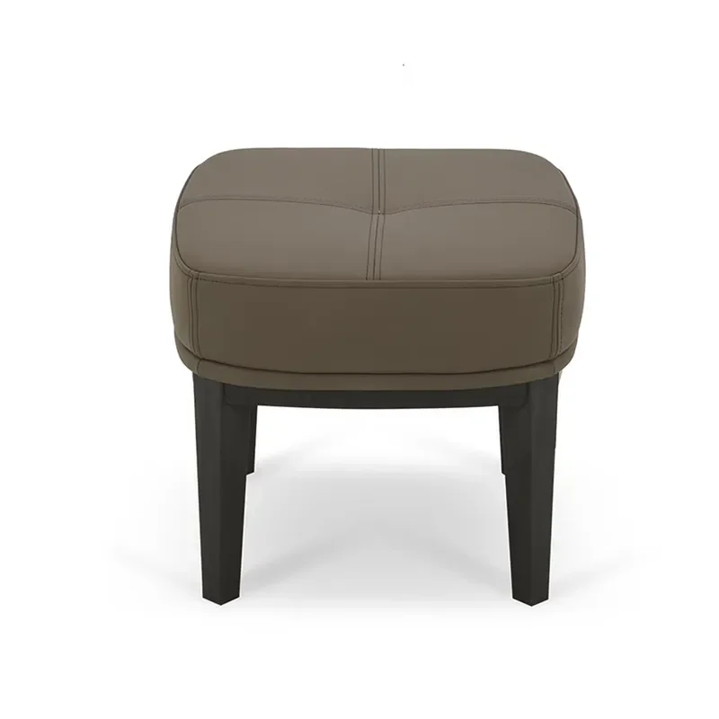 Leather Sofa Stool for Home Furnishing Four Seasons Use Random Color Delivery