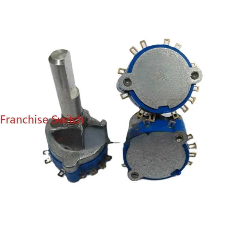 Precision Sealed Band Switch SRRN Rotary  1 Pole, 3 Gears, 25MM Half Shaft