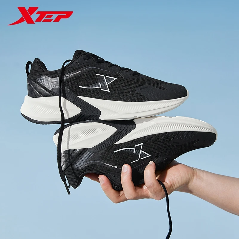 Xtep Running Shoes For Women 2024 Spring Stability Women\'s Sports Shoes Breathable Comfortable Leisure Sneakers 876118110069