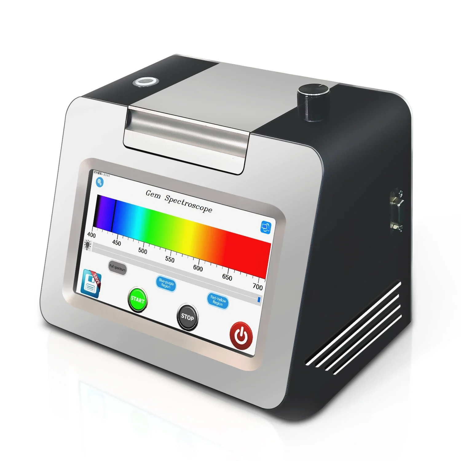 Gem Equipments Gemology Use Gem Spectroscope with Screen Scale Range From 400 To 700nm