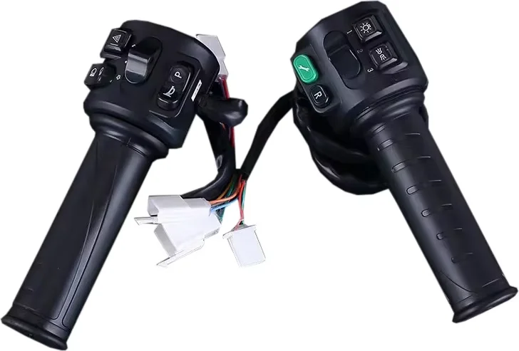 E-bike Wiring Harness Suitable for Fardriver Controller for Plug and Play System, with Ignition, DC 72V to 12V Converter