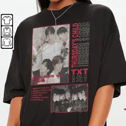 TXT Thursdays Child Shirt TXT Shirt TXT Album Album Kpop