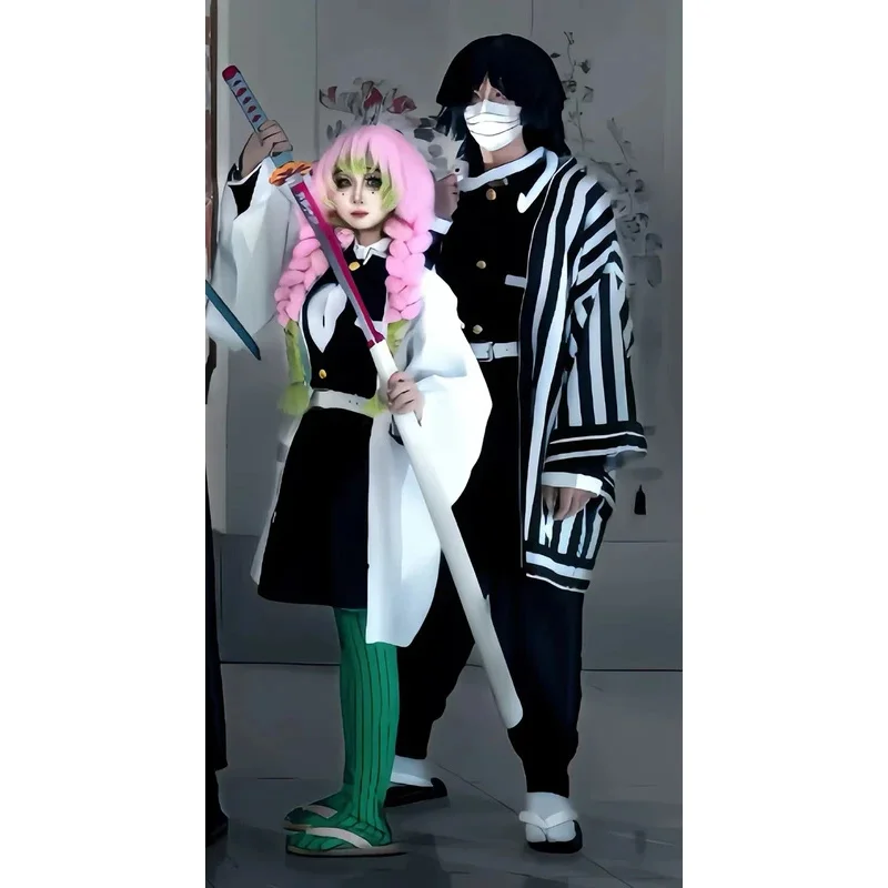 أزياء هاني 2025 شيطان القاتل التأثيرية انمي ياباني كارتون Nezuko Shinobu Mitsuri Tsuyuri Kanao كيمونو عباءة موحدة إعلان ☆ ★ ww