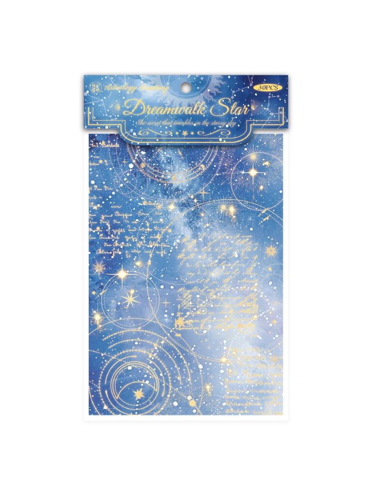 Imagem -05 - Zhan Star Academy Series Papel Decorativo Bonito Adorável Retro Memo Pad Pcs por Lote