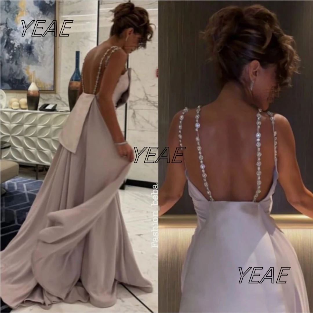 Santorini Kralen Strapless Zeemeermin Jurken Vrouwen Dragen Prom Party Sexy Rugloze Ruches Lange Sweep Speciale Banket Avondjurken