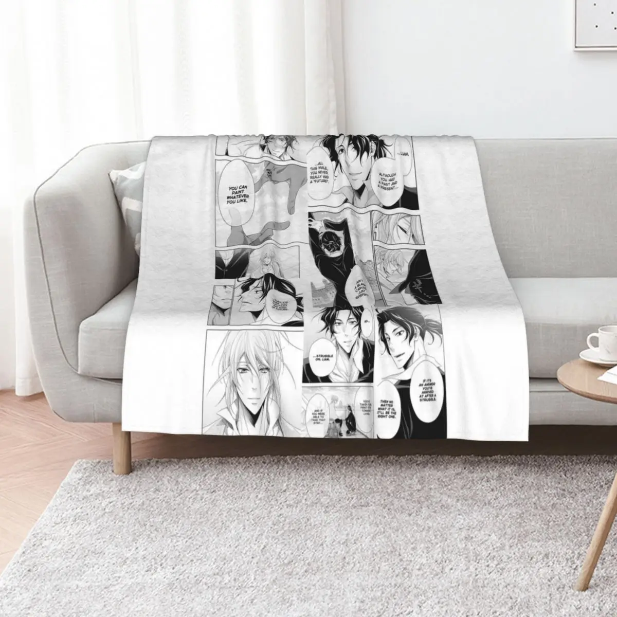 

Moriarty the patriot Throw Blanket Decorative Sofas Soft Beds wednesday Moving Blankets