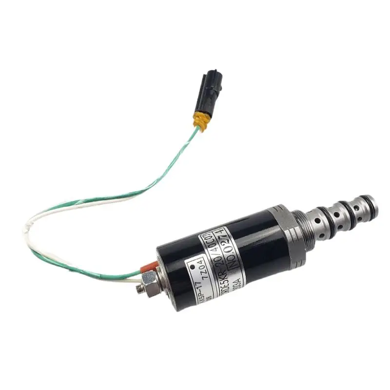 Detalhe 4 de Válvula solenoide For Sumitomo SH200 210-5 A5 for Kawasaki K3V112 hydraulic pump main pump proportional solenoid valve Hidráulica