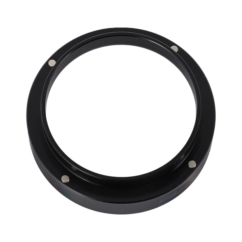 58 مللي متر الفولاذ المقاوم للصدأ حلقة الجرعات الذكية لوعاء تخمير مسحوق القهوة اسبريسو باريستا أداة العبث قمع