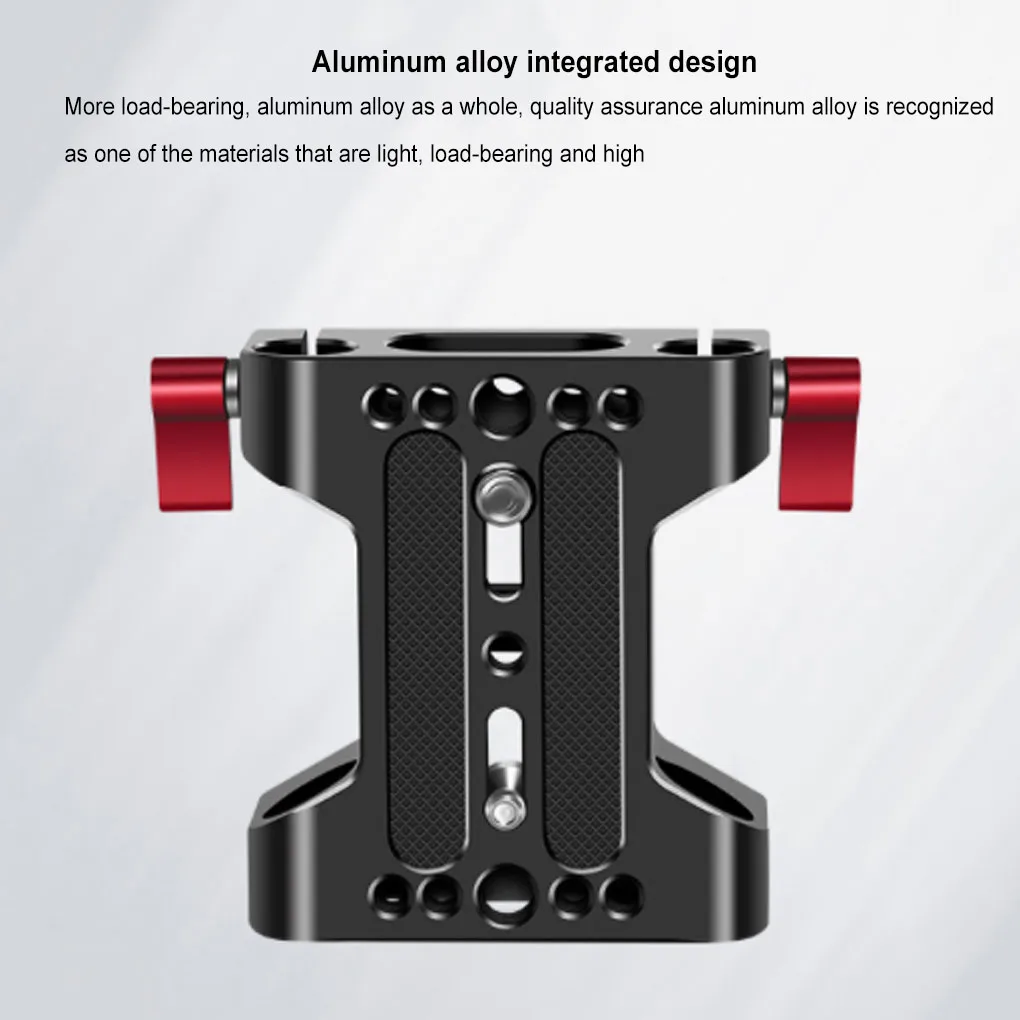 Soporte de abrazadera de montaje de cámara, abrazaderas, jaula de cámaras, amplia aplicación