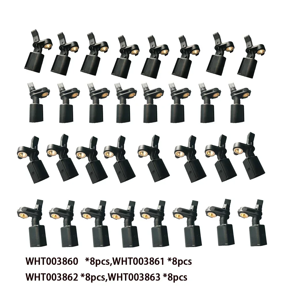 

32Pcs/set Car ABS Wheel Speed Sensor Left Right Front Rear for Audi A2 VW Polo 6R 6C WHT003860 WHT 003 861 WHT 003 862 WHT003863
