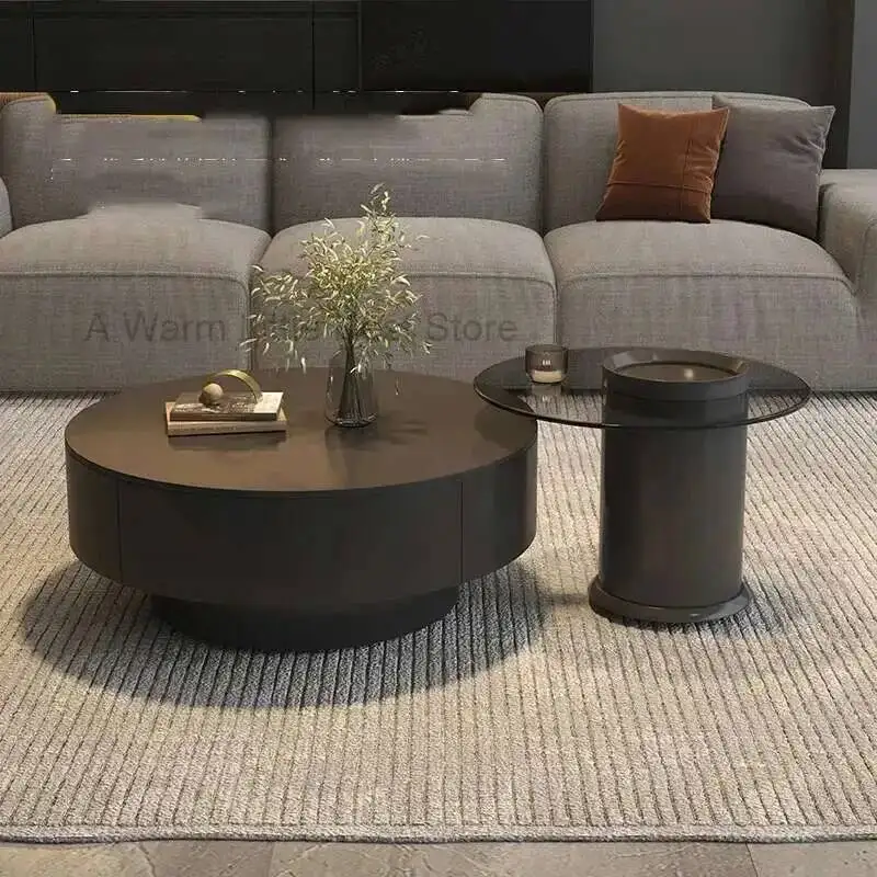 

Nordic Tables Coffee Italian Minimalist Luxury Modern Unique Coffee Tables Black Design Mesas De Centro Para Sala Furniture