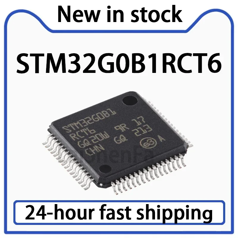 1PCS STM32G0B1RCT6 LQFP-64 ARM Cortex-M0+32-bit Microcontroller MCU Stock
