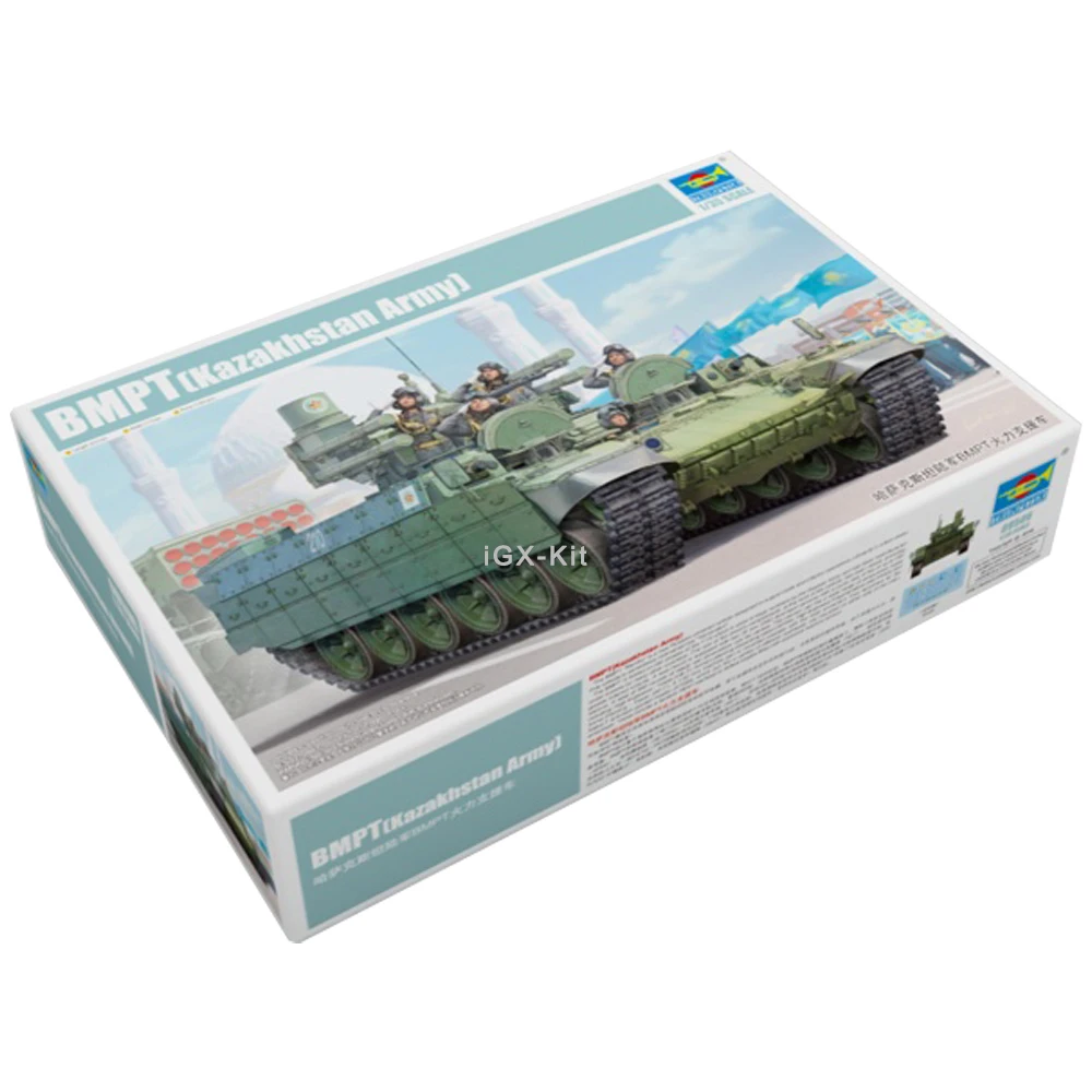 Trumpeter 09506 1/35  Kazakhstan Bmpt Fire Support Vehicle Military Assembly Plastic Gift Toy Model Building Kit