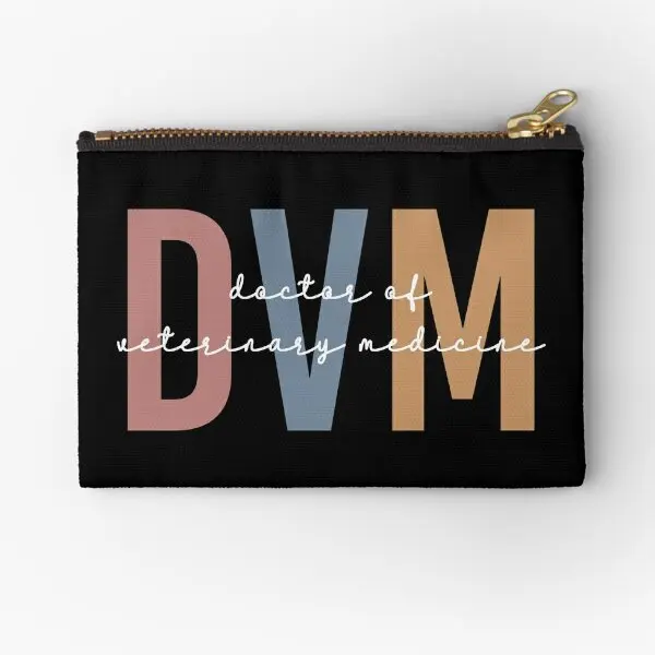 Dvm Doctor Of Veterinary Medicine Dvm  Zipper Pouches Socks Men Underwear Storage Small Panties Wallet Women Key Packaging