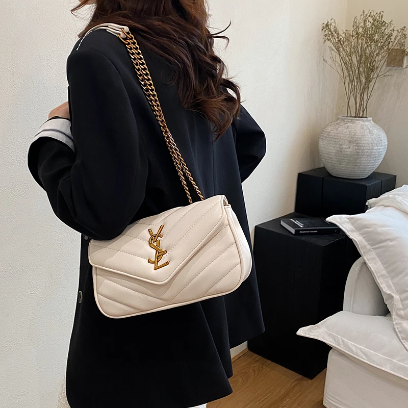 

Elite Ladies Messenger Bag Crafted From Check-Printed Leather Featuring Sleek Casual Berlin Spacious Soft Daily Refined Look