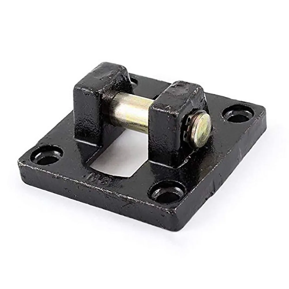 

1 pc Mounting Base 4 Bolt Holes Air Cylinder Bracket Durable Metal Support Holder Air Cylinder Mount