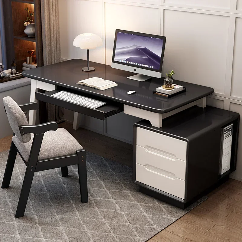 Factory Direct 2026 Modern Wood Luxury Office Desks Modern Simplicity Study Bedroom Home Office Desks Table Computer