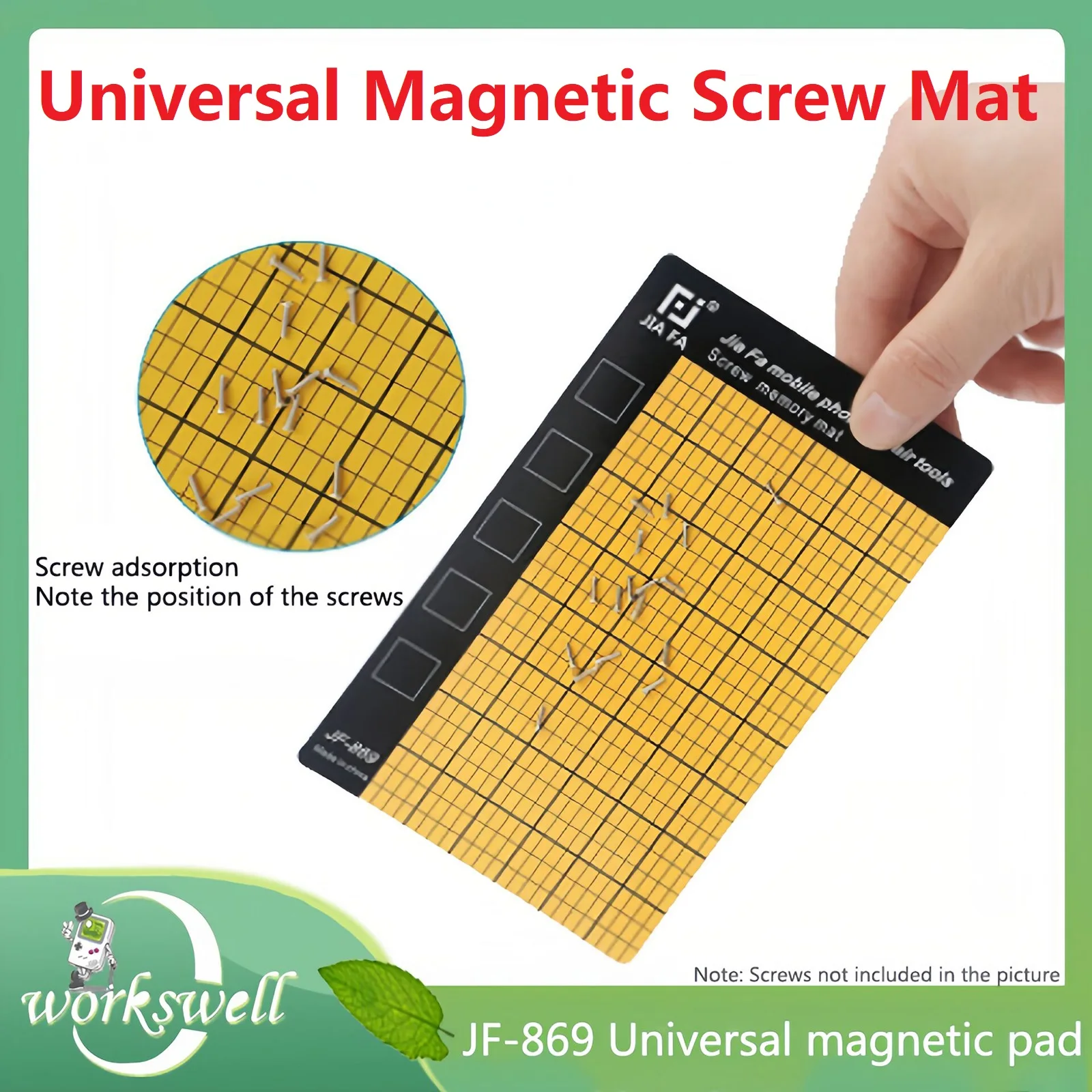 Universal Magnetic Screw Mat Memory Chart Work Pad For Iphone Mobile Phone Repair Small Screws Assembly Preventing Lose Repair