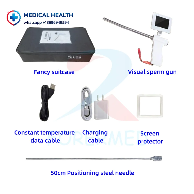 Portable Heating Probe Livestock Breeding Device Farm Canine Reproduction Operation Equipment