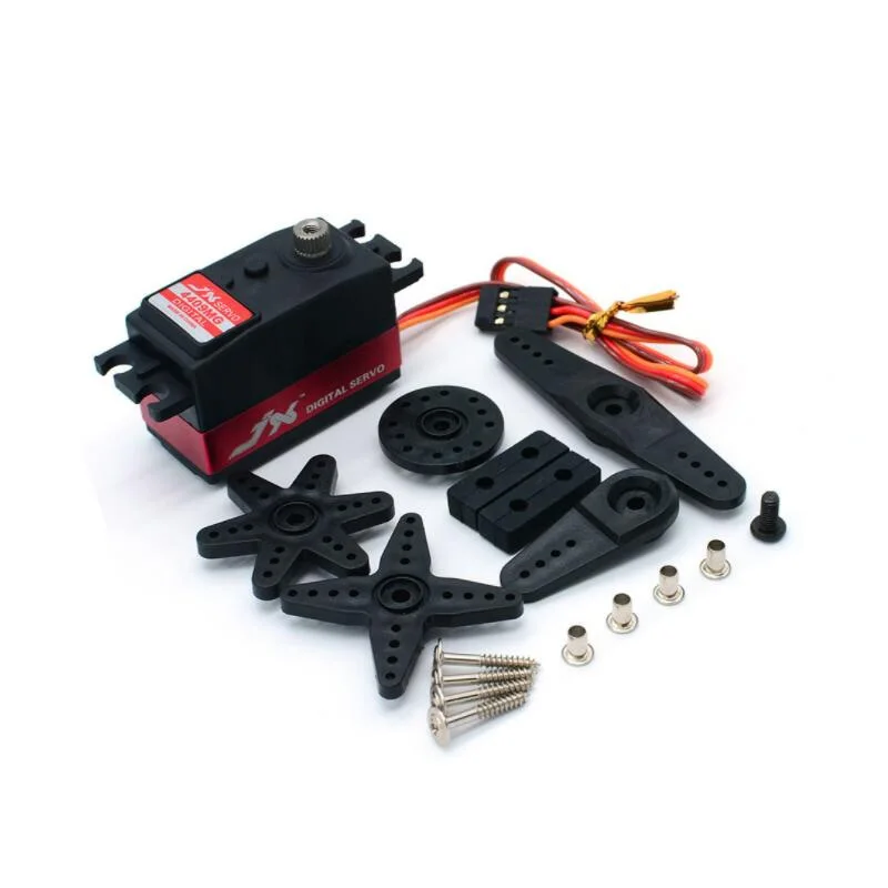 JX Servo BLS-HV7132MG High-Speed Steel Gear CNC Aluminium Digital Brushless Servo 32.5KG 7.4V 0.07 Sec for1/5 RC Car Buggy Truck view 4