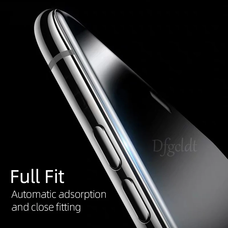 1-3pcs no fingerprint matte hydrogel film for iphone 12 13 mini se 2022 x xr screen protector iphone 8 7 6 plus 11 14 15 pro max