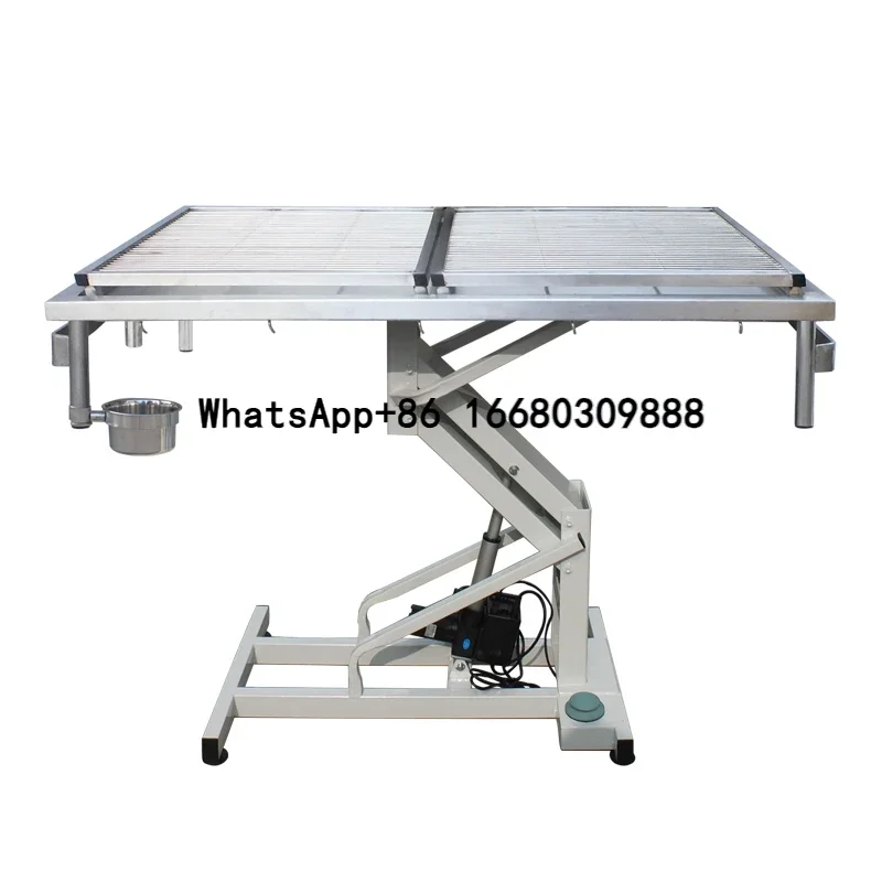 

Vet Medical Surgical Equipment Stainless Steel Electric Veterinary Operation Table