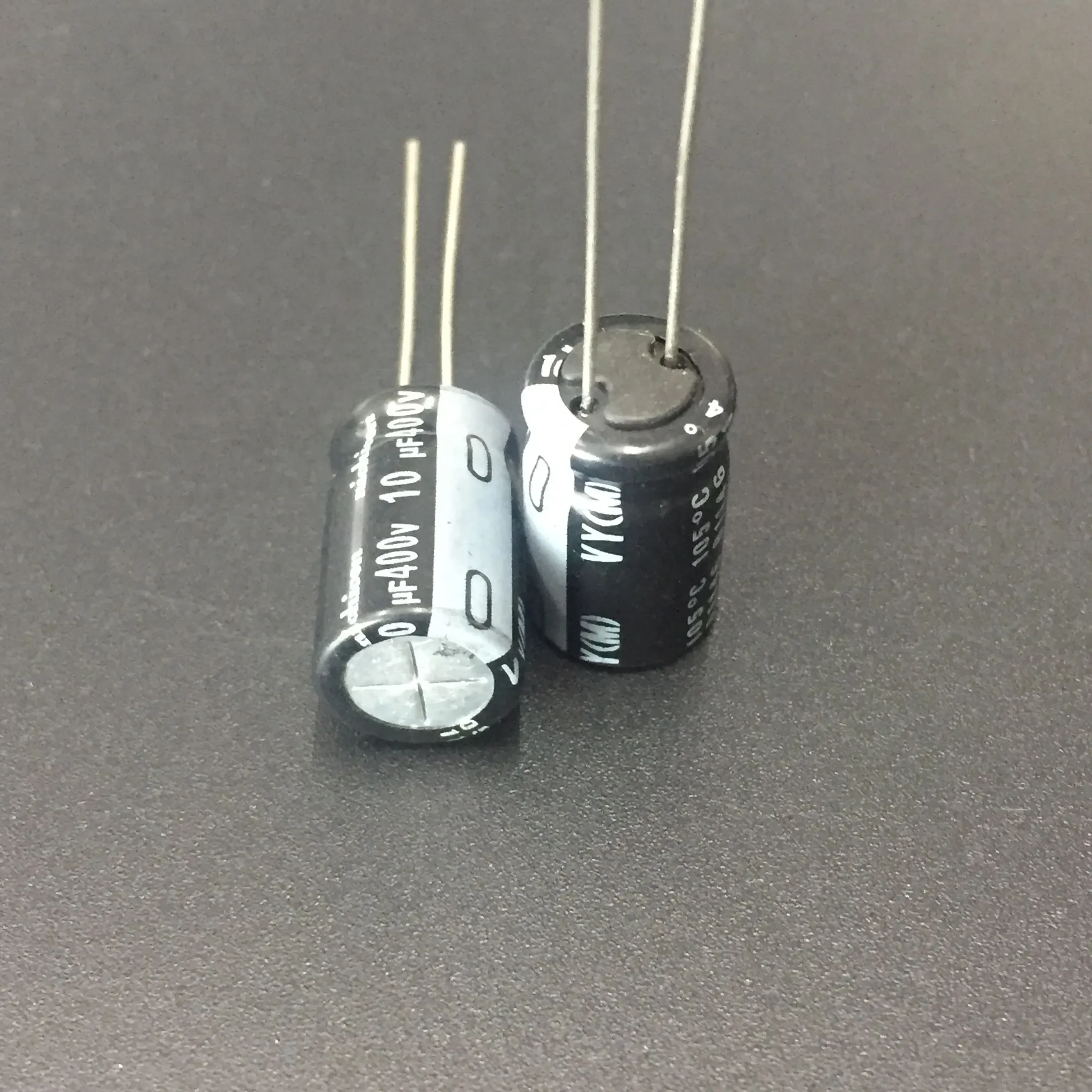 10Pcs/100Pcs 10uF 400V NICHICON VY Series 10x16mm Wide Temperature Range 400V10uF Aluminum Electrolytic Capacitor