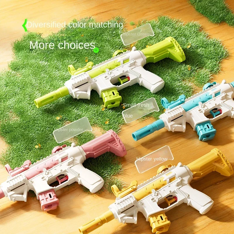 New Summer Water Gun M416 non Electric Pistol High-pressure Full Automatic Shooting Water Beach Toy Gun For kid Children Boys