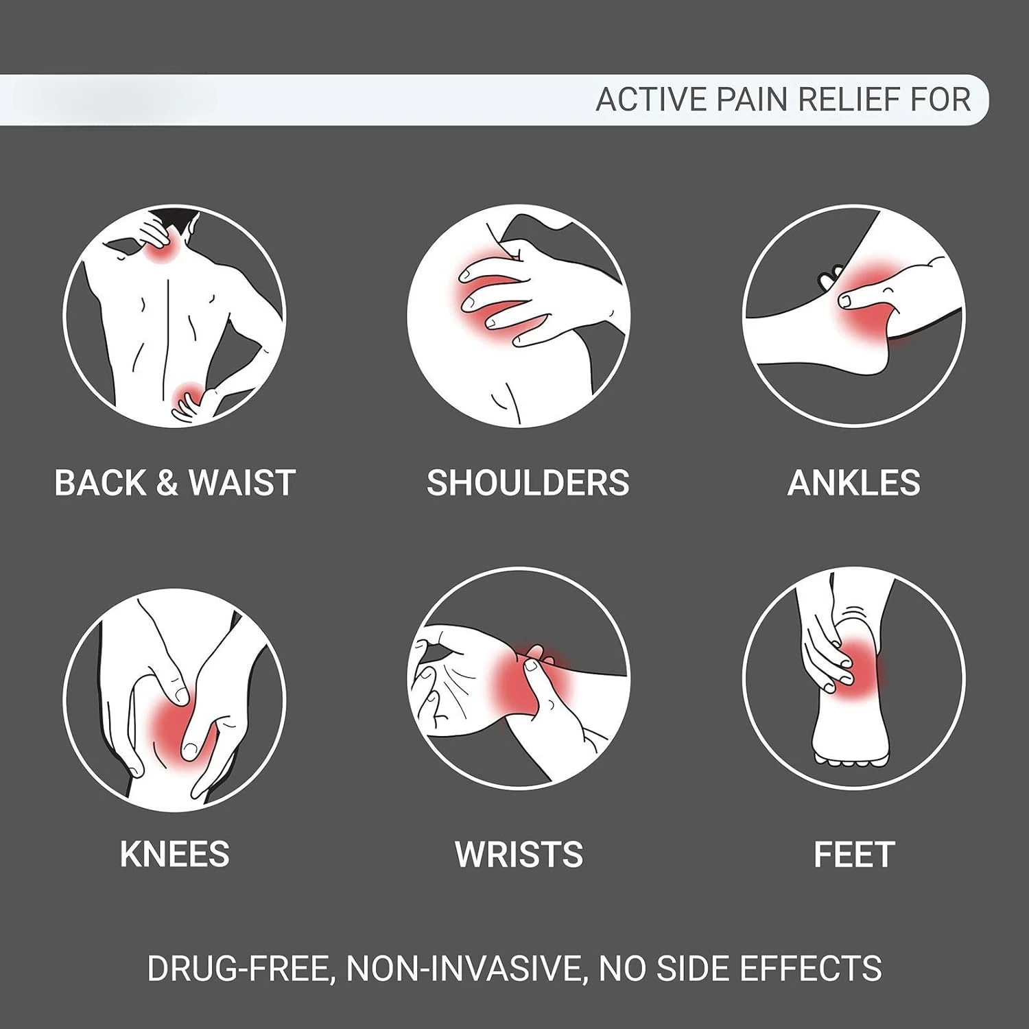 Rotlichttherapiegerät und Massagegerät – FDA-geregistreierte Kaltlaser (nicht LED) Schmerzlinderung für Rücken, Fuß, Nacken, Schultern, heißer Verkauf