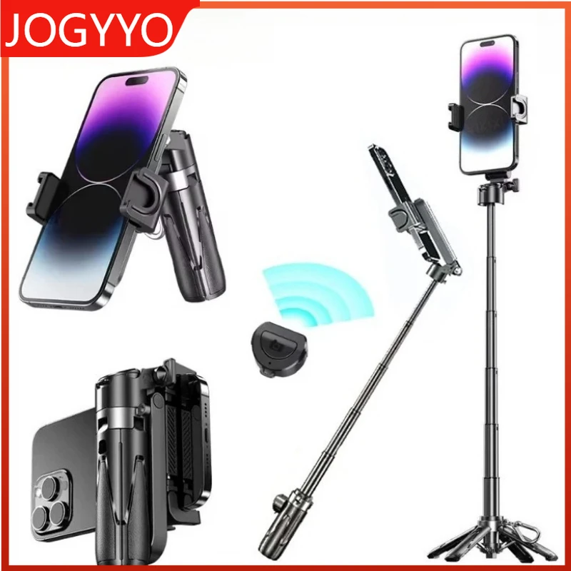 

Mini 3 in 1 Smart Phone Tripod Selfie Stick for Cellphones Magnetic Hand Grip Mini Handle Bracket Stand for Vlog Live Broadcast