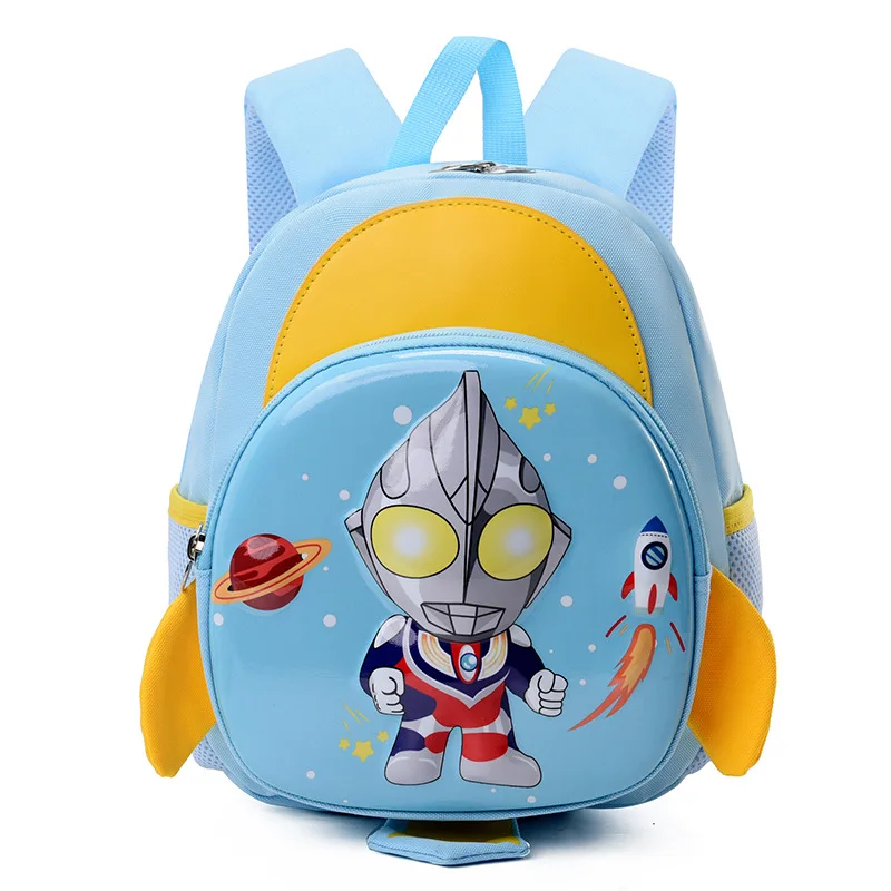 

Japanese tokusatsu Ultraman Tiga Kawaii cartoon backpack Handsome backpack Small gift