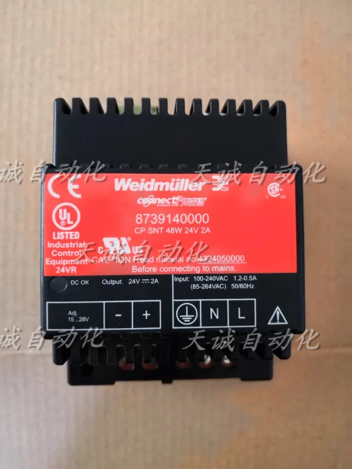 

New Original German Weidmüller Power Supply Weidmuller 8739140000 CP SNT 24V 2A