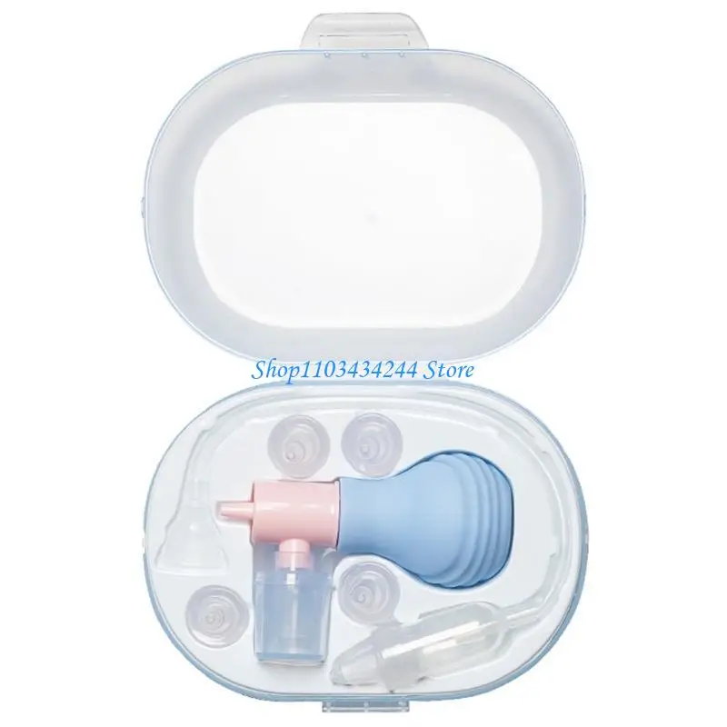 Baby Nose Cleaner Nasal Aspirator Soft and Effective Gental Suction Tool for Infants Easy Use Reusable Booger Remover